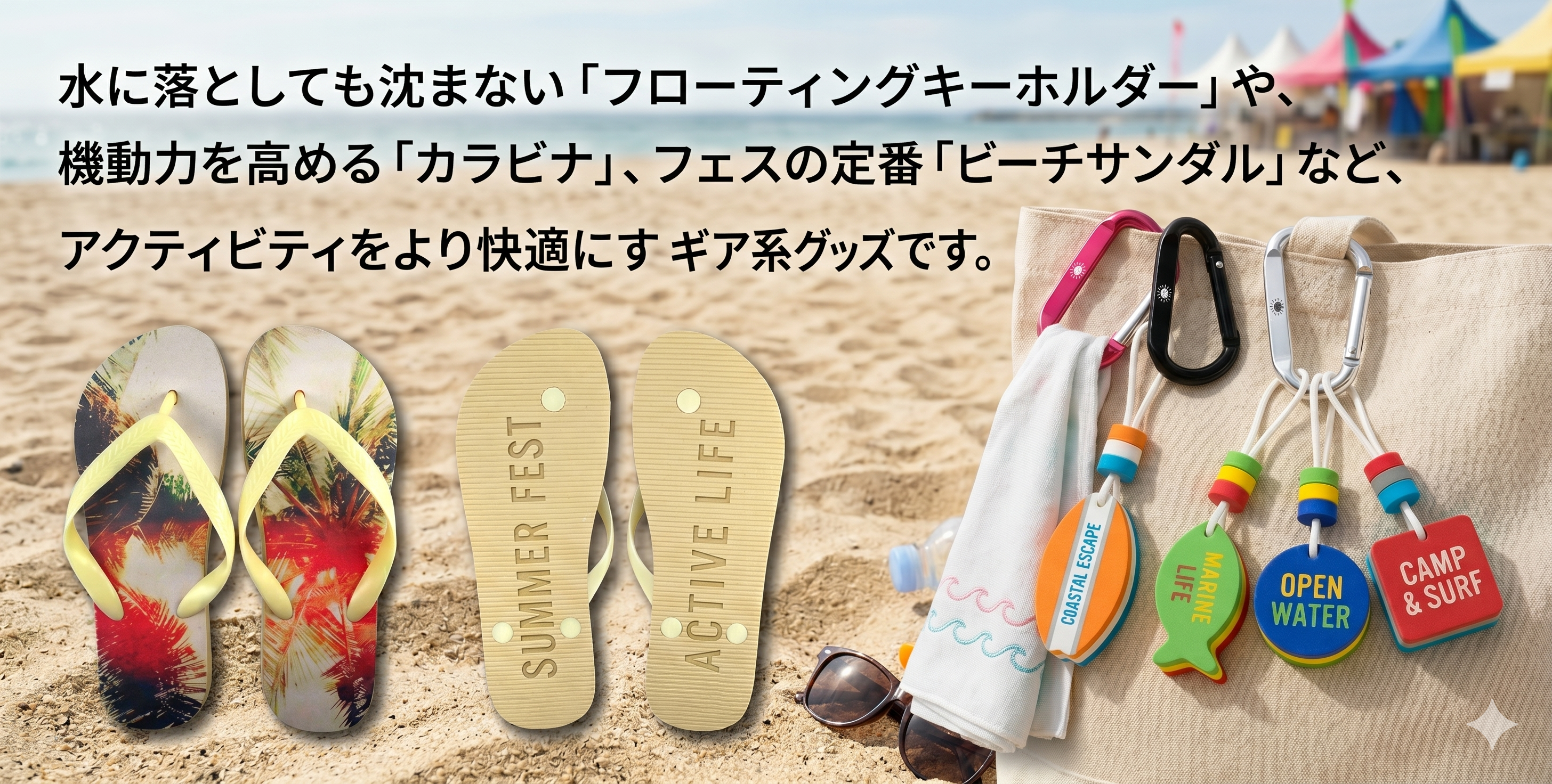 2026年最新】夏のノベルティ＆オリジナルグッズ大特集｜イベント・販促品