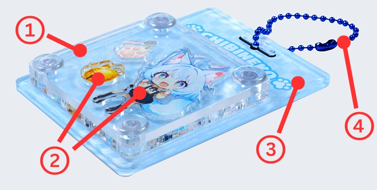 新製品ブリスターパック風アクキー登場｜推しを飾る新定番