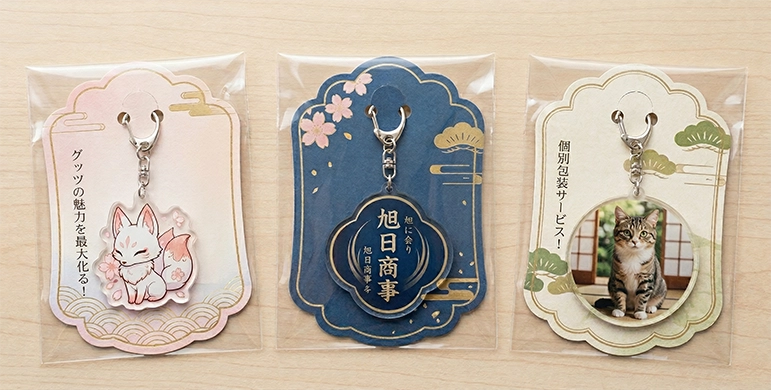オリジナルグッズ用 台紙の印刷・封入料金｜ホットモバイリー