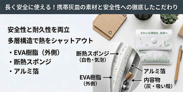 携帯灰皿ノベルティ製作 HOTMOBILYオリジナルグッズ