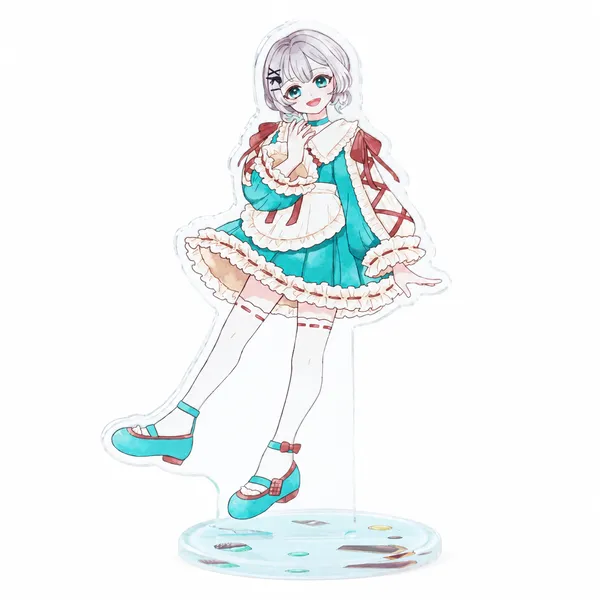 女の子キャラのアクリルスタンド