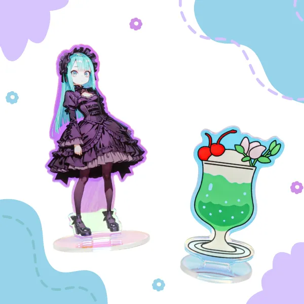 ラバーストラップ制作事例（キャラクター）