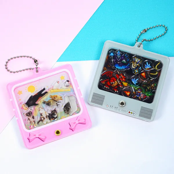 ラバーストラップ制作事例（ケモ耳女の子キャラ）