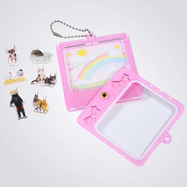 ラバーストラップ制作事例（文字デザイン）