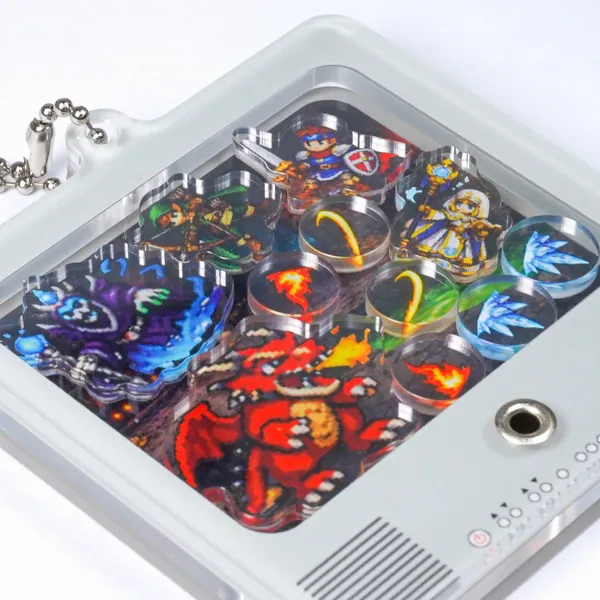 ラバーストラップ制作事例（キャラクター）