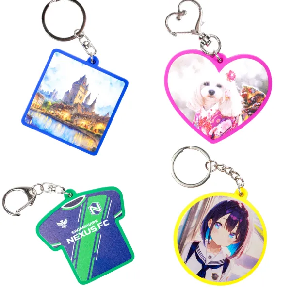 オリジナル印刷ラバーストラップ・印刷ラバーキーホルダー製作！